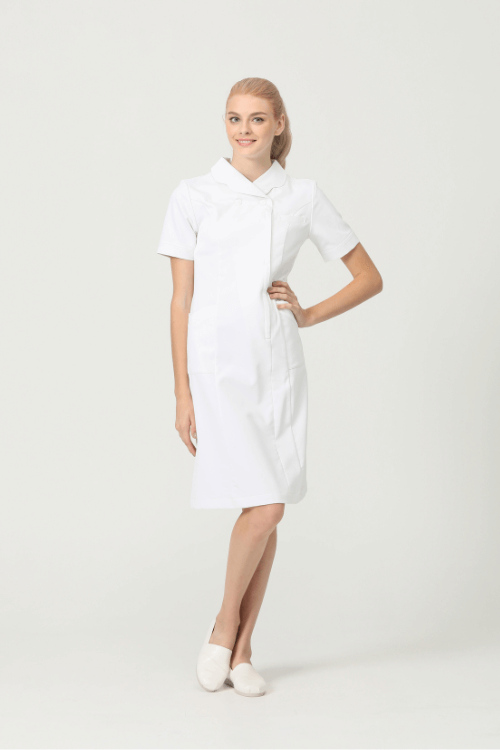 Nursing unifrom dress white