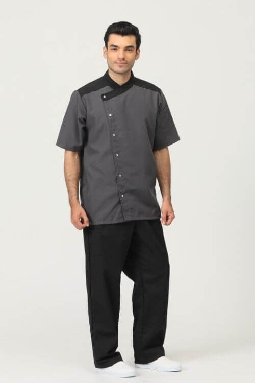 tunic chef coat kitchen workwear-Medtecs OEM custom service